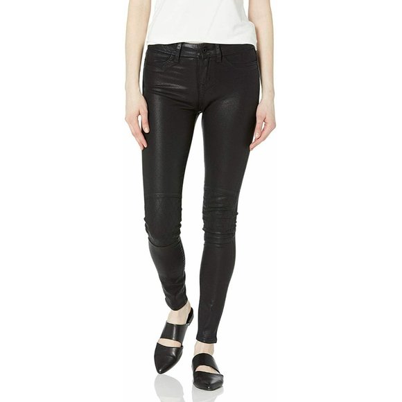 Pantalon Large Taille Haute Yummie By Heather Thomson Taille S - Noir, Nylon, Occasion